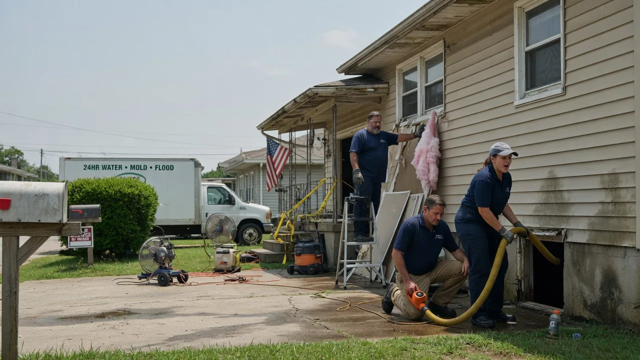 Water Damage Repair in Art, TX near me